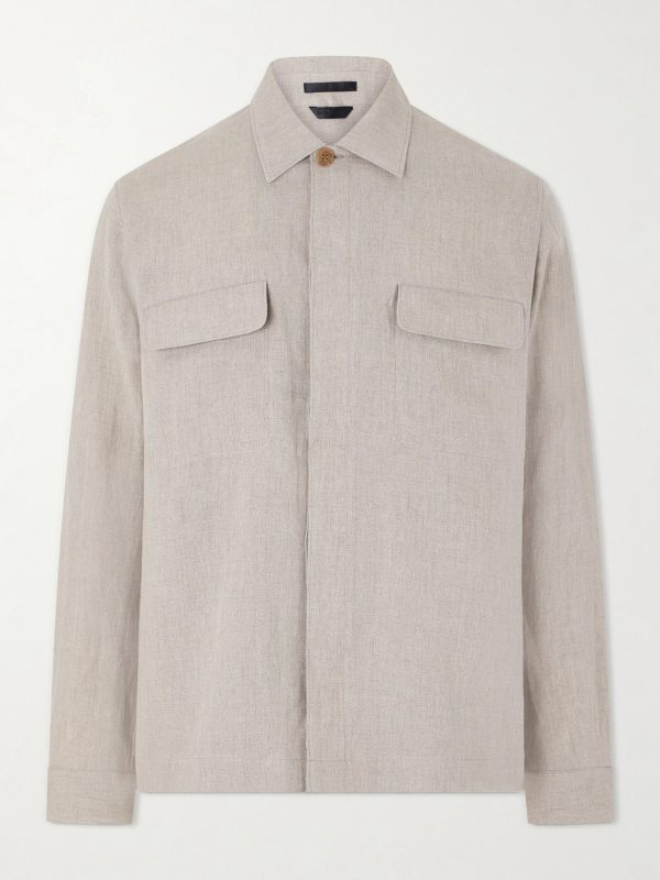 Linen Overshirt Linen Overshirt