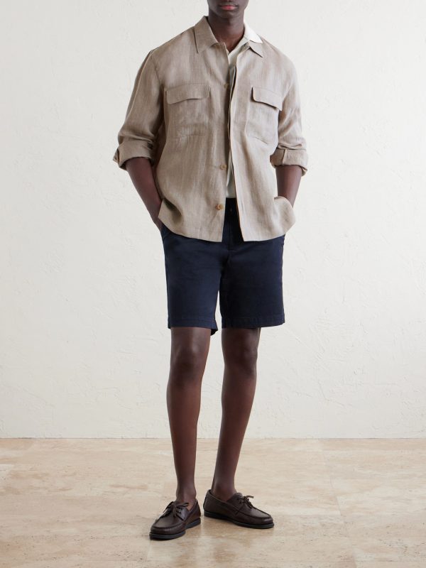 Linen Overshirt - OU Linen Overshirt - OU