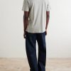 Cotton and Linen-Blend T-Shirt - BK Cotton and Linen-Blend T-Shirt - BK