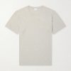 Cotton and Linen-Blend T-Shirt Cotton and Linen-Blend T-Shirt