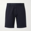 Straight-Leg Garment-Dyed Cotton-Blend Twill Chino Shorts Straight-Leg Garment-Dyed Cotton-Blend Twill Chino Shorts