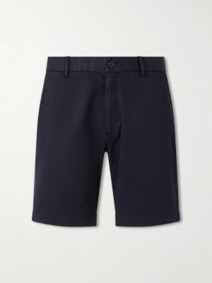 Straight-Leg Garment-Dyed Cotton-Blend Twill Chino Shorts Straight-Leg Garment-Dyed Cotton-Blend Twill Chino Shorts