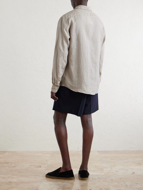 Linen Shirt - BK Linen Shirt - BK