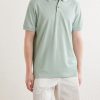 Pima Cotton-Piqué Polo-Shirt - FR