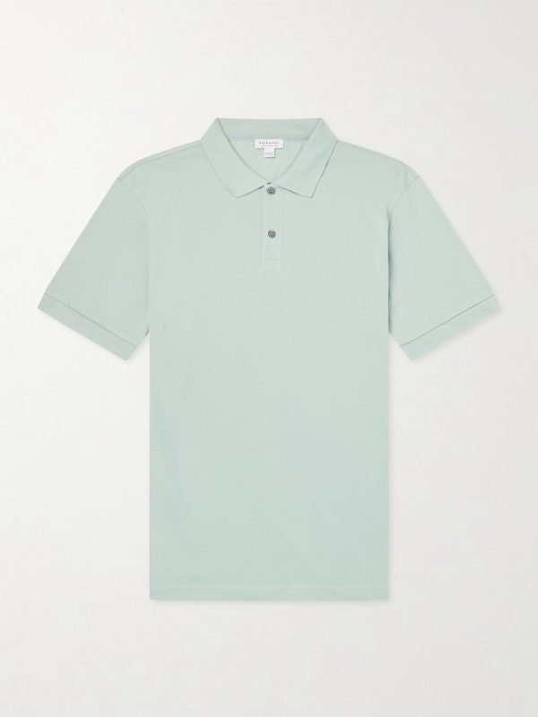 Pima Cotton-Piqué Polo-Shirt