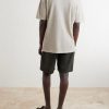 Linen-Piqué Polo Shirt - BK