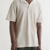 Linen-Piqué Polo Shirt - FR