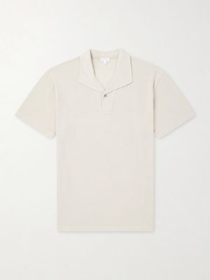 Linen-Piqué Polo Shirt Linen-Piqué Polo Shirt