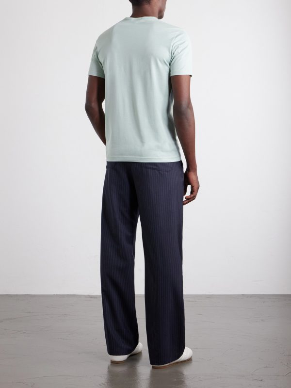 Slim-Fit Cotton-Jersey T-Shirt - BK Slim-Fit Cotton-Jersey T-Shirt - BK