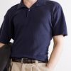 Linen-Piqué Polo Shirt - CU Linen-Piqué Polo Shirt - CU