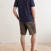 Cotton and Linen-Blend T-Shirt - BK