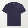 Cotton and Linen-Blend T-Shirt