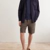 Cotton and Linen-Blend T-Shirt - OU