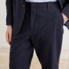 Straight-Leg Cotton-Poplin Suit Trousers - CU Straight-Leg Cotton-Poplin Suit Trousers - CU