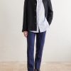 Straight-Leg Pleated Linen Suit Trousers - OU Straight-Leg Pleated Linen Suit Trousers - OU