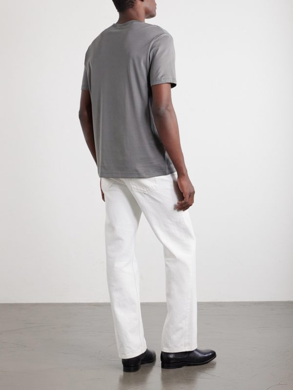 Slim-Fit Cotton-Jersey T-Shirt - BK Slim-Fit Cotton-Jersey T-Shirt - BK