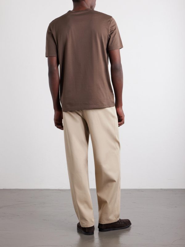 Slim-Fit Cotton-Jersey T-Shirt - BK