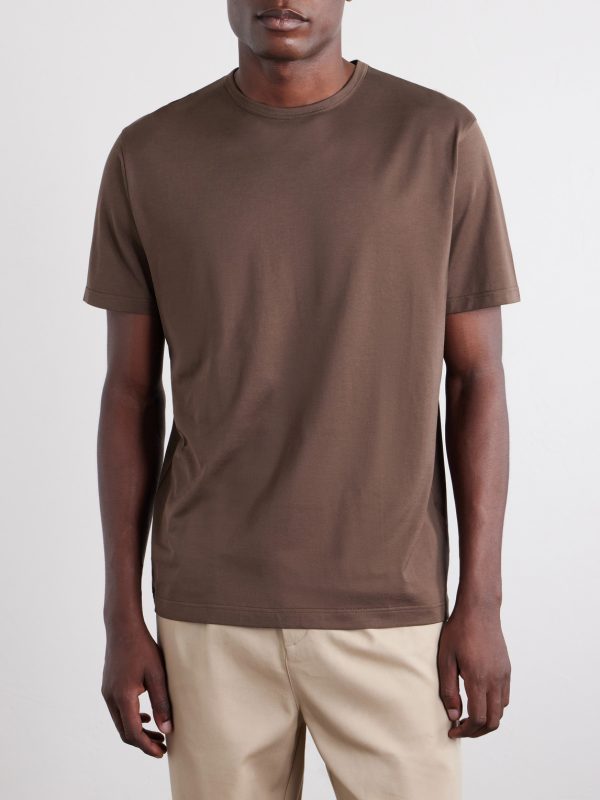 Slim-Fit Cotton-Jersey T-Shirt - FR