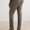 Straight-Leg Garment-Dyed Cotton-Blend Twill Chinos - BK Straight-Leg Garment-Dyed Cotton-Blend Twill Chinos - BK