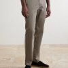 Straight-Leg Garment-Dyed Cotton-Blend Twill Chinos - FR Straight-Leg Garment-Dyed Cotton-Blend Twill Chinos - FR