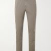 Straight-Leg Garment-Dyed Cotton-Blend Twill Chinos Straight-Leg Garment-Dyed Cotton-Blend Twill Chinos
