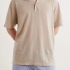 Linen-Piqué Polo Shirt - FR Linen-Piqué Polo Shirt - FR