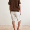 Ribbed Cotton Polo-Shirt - BK Ribbed Cotton Polo-Shirt - BK