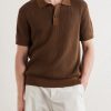 Ribbed Cotton Polo-Shirt - FR Ribbed Cotton Polo-Shirt - FR