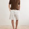 Ribbed Cotton Polo-Shirt - OU Ribbed Cotton Polo-Shirt - OU