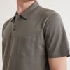 Riviera Cotton-Mesh Polo Shirt - CU Riviera Cotton-Mesh Polo Shirt - CU