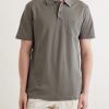 Riviera Cotton-Mesh Polo Shirt - FR Riviera Cotton-Mesh Polo Shirt - FR