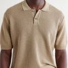 Honeycomb-Knit Linen and Silk-Blend Polo Shirt - CU Honeycomb-Knit Linen and Silk-Blend Polo Shirt - CU