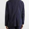 Cotton-Poplin Suit Jacket - BK