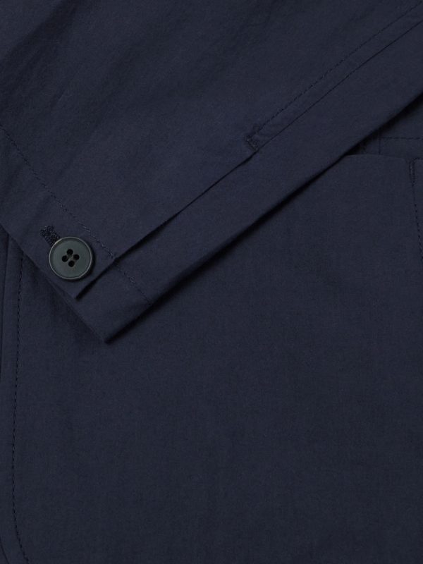 Cotton-Poplin Suit Jacket - E1