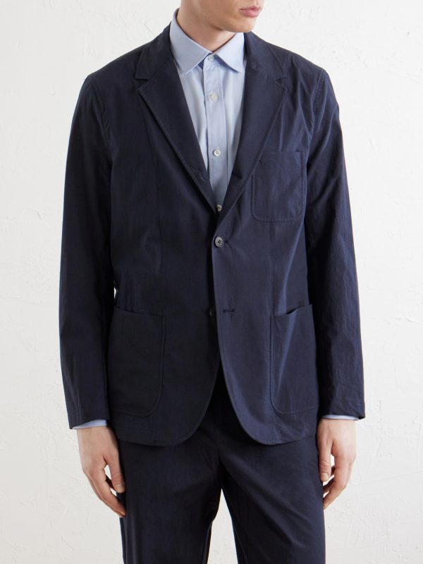 Cotton-Poplin Suit Jacket - FR