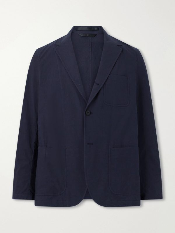 Cotton-Poplin Suit Jacket