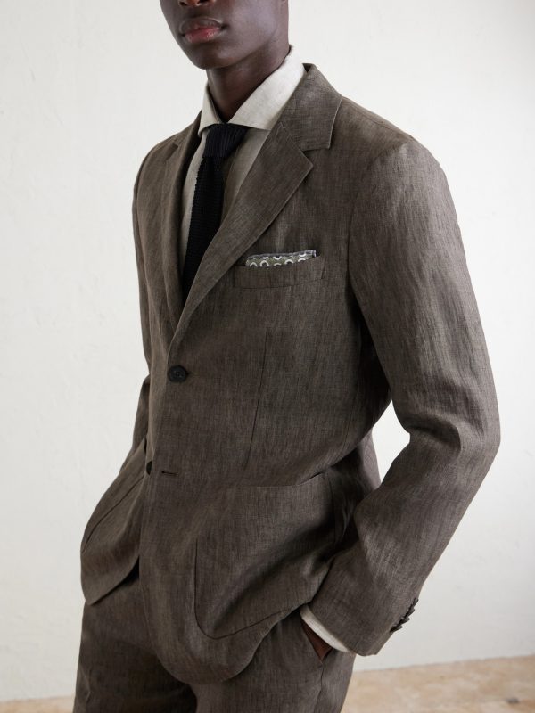 Linen Suit Jacket - CU Linen Suit Jacket - CU