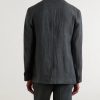 Linen Suit Jacket - BK Linen Suit Jacket - BK