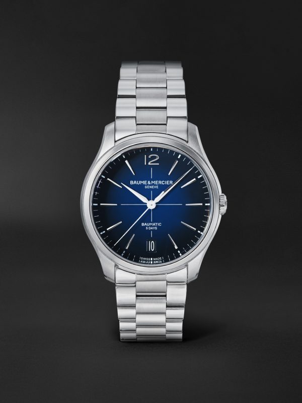 Clifton Automatic 39mm Stainless Steel Watch, Ref. No. 10792