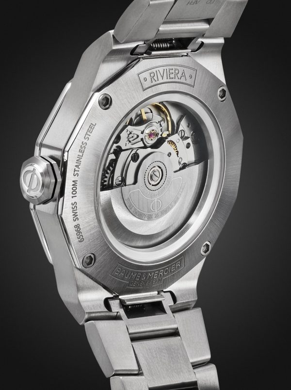 Riviera Automatic 42mm Stainless Steel Watch, Ref. No. 10829 - BK Riviera Automatic 42mm Stainless Steel Watch, Ref. No. 10829 - BK