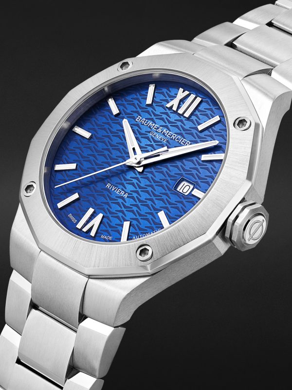 Riviera Automatic 42mm Stainless Steel Watch, Ref. No. M0A10620 - FR Riviera Automatic 42mm Stainless Steel Watch, Ref. No. M0A10620 - FR