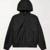 Logo-Jacquard Shell Hooded Jacket Logo-Jacquard Shell Hooded Jacket