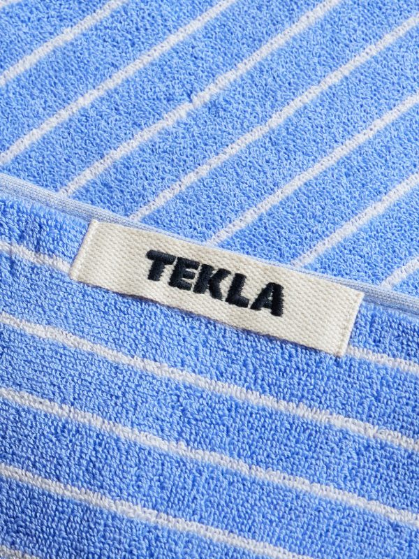 Set of Three Logo-Appliquéd Striped Organic Cotton Towels - CU Set of Three Logo-Appliquéd Striped Organic Cotton Towels - CU