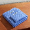 Set of Three Logo-Appliquéd Striped Organic Cotton Towels Set of Three Logo-Appliquéd Striped Organic Cotton Towels