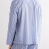 Camp-Collar Striped Organic Cotton Pyjama Shirt - BK