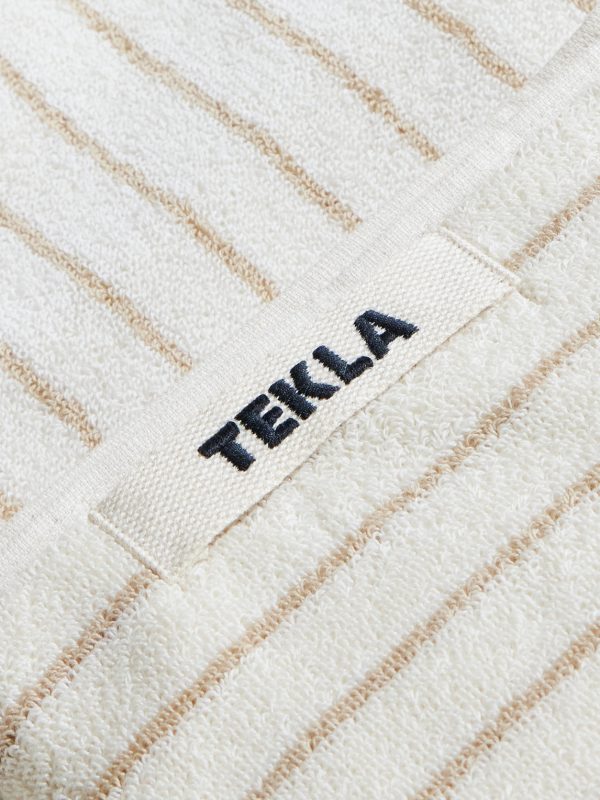 Set of Three Logo-Appliquéd Striped Organic Cotton Towels - CU