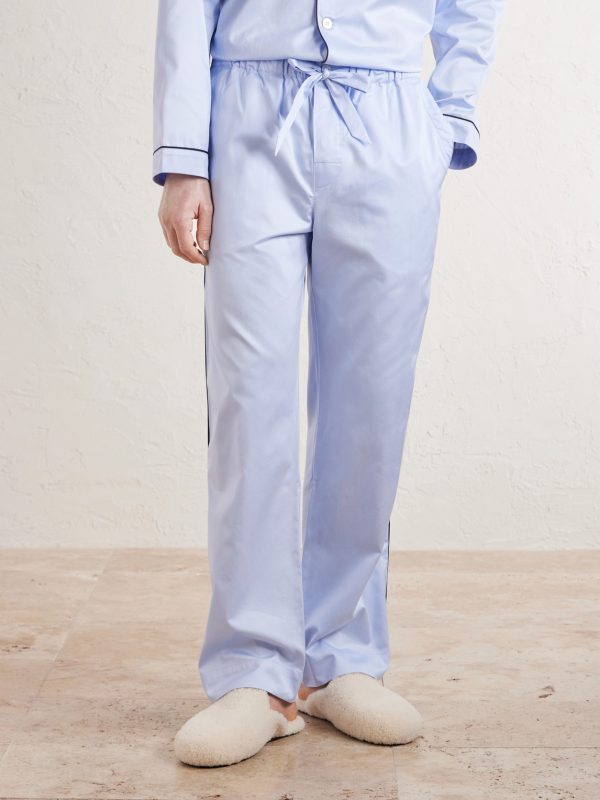 Bellhop Cotton-Satin Pyjama Set - FR Bellhop Cotton-Satin Pyjama Set - FR