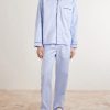Bellhop Cotton-Satin Pyjama Set - OU Bellhop Cotton-Satin Pyjama Set - OU