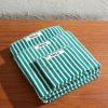 Set of Three Logo-Appliquéd Striped Organic Cotton Towels