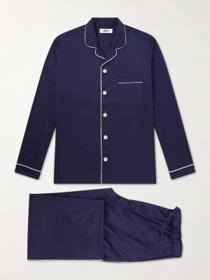 Chelsea Cotton-Satin Pyjama Set Chelsea Cotton-Satin Pyjama Set